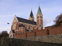 Die Klosterkirche der Redemptoristen in Cham Opf.