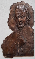 Bronzerelief des Pater Josef Amand Passerat (1771-1858)