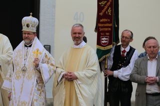 Bischof Bohdan Dzyurakh am Schönenberg
